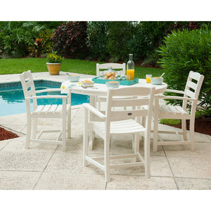 PWS132-1-WH Outdoor/Patio Furniture/Patio Dining Sets