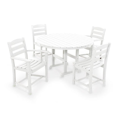 Product Image: PWS171-1-WH Outdoor/Patio Furniture/Patio Dining Sets