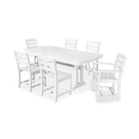 La Casa Seven-Piece Dining Set - White