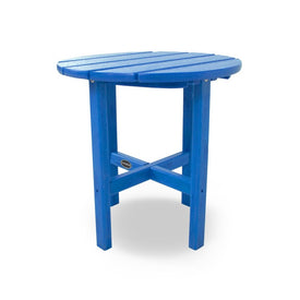 Round 18" Side Table - Pacific Blue