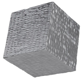 Jessamine Silver Wall Cube by David Frisch