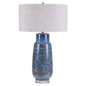 Magellan Blue Table Lamp by Jim Parsons