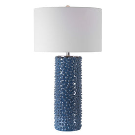 Ciji Blue Table Lamp by Renee Wightman