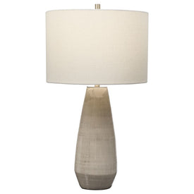 Volterra Taupe-Gray Table Lamp by Osvaldo Mendoza
