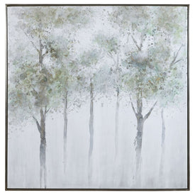 Calm Forest Landscape Art by Grace Feyock
