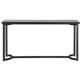 Basuto Steel Console Table by Jim Parsons