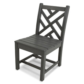 Chippendale Dining Side Chair - Slate Gray