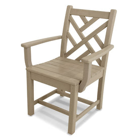 Chippendale Dining Arm Chair - Sand