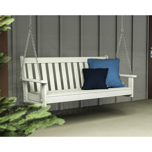 GNS60WH Outdoor/Patio Furniture/Outdoor Benches