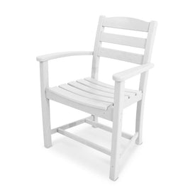 La Casa Cafe Dining Arm Chair - White