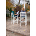 TD202WH Outdoor/Patio Furniture/Patio Bar Furniture