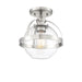 6-7200-1-SN Lighting/Ceiling Lights/Flush & Semi-Flush Lights
