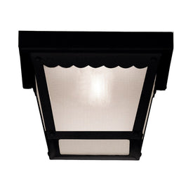 Exterior Collections Single-Light Outdoor Flush Mount Ceiling Fixture