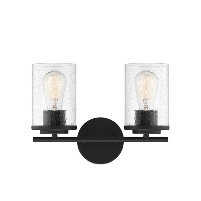 Product Image: 8-8020-2-BK Lighting/Wall Lights/Vanity & Bath Lights