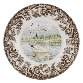 Spode Woodland Salad Plate - Snow Goose