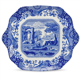 Spode Blue Italian English Bread and Butter Plates