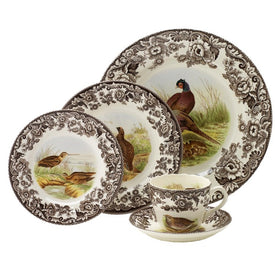 Spode Woodland Five-Piece Place Setting