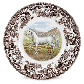 Spode Woodland Horses 10.5" Dinner Plate - Arabian