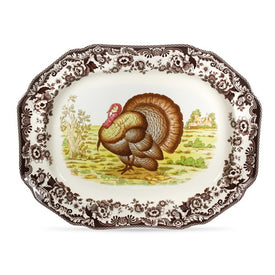 Spode Woodland Platter - Turkey
