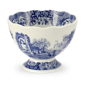 Spode Blue Italian Footed Bowl