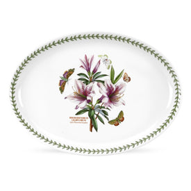 Botanic Garden Platter/Oval Serving Dish - Azalea