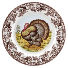 Spode Woodland Round Platter - Turkey