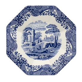 Spode Blue Italian 14" Octagonal Platter