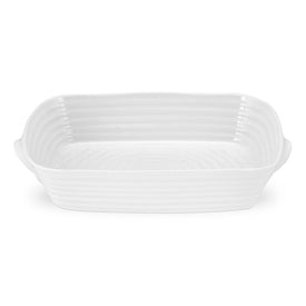 Sophie Conran Medium Handled Rectangular Roasting Dish - White
