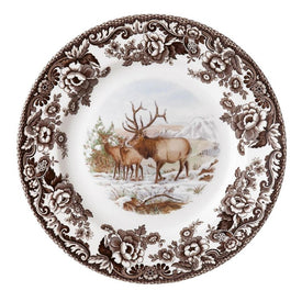Spode Woodland Winter Scenes Dinner Plate - Elk