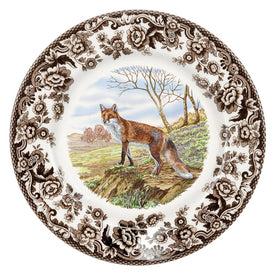 Spode Woodland 8" Salad Plate - Red Fox