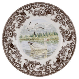 Spode Woodland Dinner Plate - Snow Goose