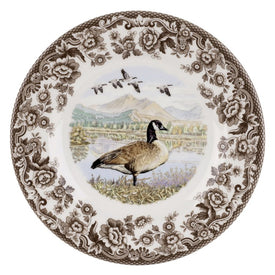 Spode Woodland 8" Salad Plate - Canadian Goose