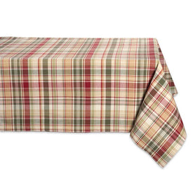 Give Thanks Plaid 60" x 84" Tablecloth