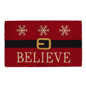 Believe Santa 18" x 30" Doormat