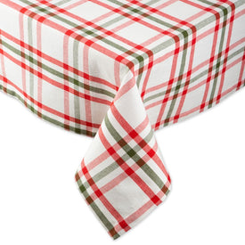 Nutcracker Plaid 60" x 104" Table Cloth