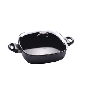 5-Quart (11" x 11" ) Induction Square Casserole with Lid
