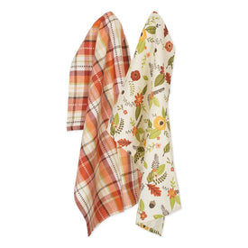 Fall In Love Dish Towels Set of 2 Assorted