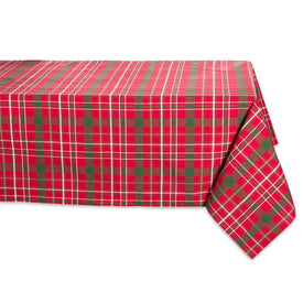 Tartan Holly Plaid 52" x 52" Table Cloth