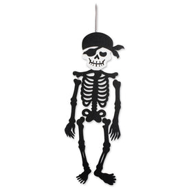 Hanging Foam Pirate Skeleton