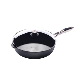 5.8-Quart. (12.5" ) Saute Pan with Lid and Stainless Steel Handle