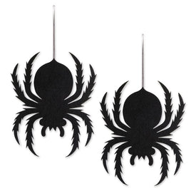 Hanging Foam Spiders Set of 2