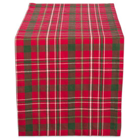 Tartan Holly Plaid 14" x 108" Table Runner