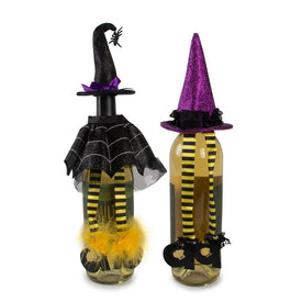 Witch Wine Bottle Outfits Set of 2