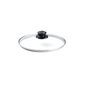 9.5" Tempered Glass Lid with Vented Steam Knob in Box