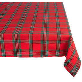 Holiday Plaid 60" x 84" Table Cloth