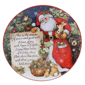 Magic of Christmas Santa Pass Along Plate