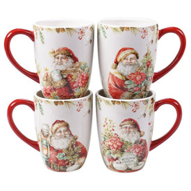 Christmas Story Mugs Set of 4