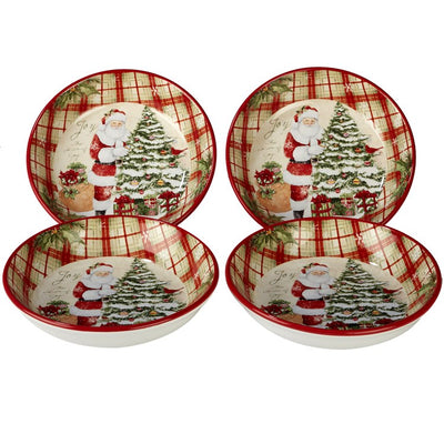 Product Image: 22825SET4 Holiday/Christmas/Christmas Tableware and Serveware