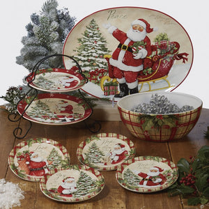 22826SET4 Holiday/Christmas/Christmas Tableware and Serveware