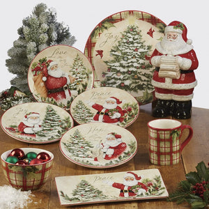 22821SET4 Holiday/Christmas/Christmas Tableware and Serveware